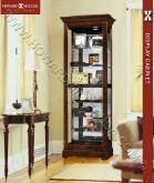 Howard Miller cherry Curio Display Cabinet  MARTINDALE 680469