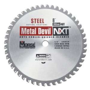 MK Morse CSM848NSC Metal Devil Circular Saw Blade, Steel Cutting, 48 