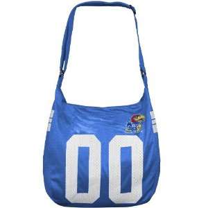   #00 Ladies Royal Blue Jersey Mesh Messenger Bag