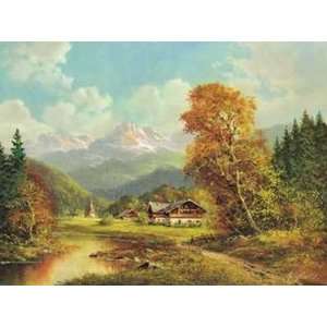  Idyll Am Obersee Poster Print