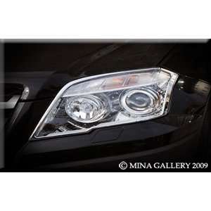Mercedes GLK 2010  Chrome headlight trim