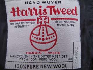Crew Harris Tweed Sportcoat in Ludlow Fit Size 40R  