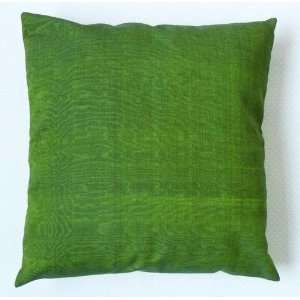  Handmade ikat cushion cover   green grass color