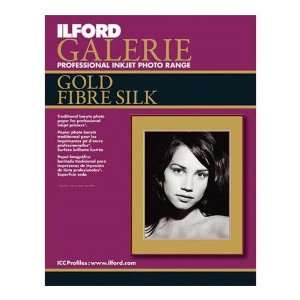  ILFORD Galerie 8.5 x 11 Inches, 10 Sheet, Gold Fibre Silk 