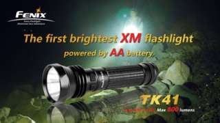 Fenix TK41 CREE XM L Tactical Light  800 lumens  Shipping Worldwide 