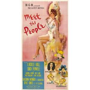 Meet the People Poster Movie 27x40 