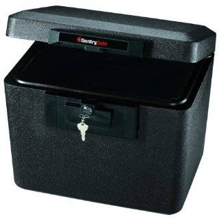 SentrySafe 1170BLK 1/2 Hour Fireproof Security File, 0.61 Cubic Feet 