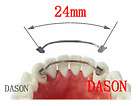Dental Orthodontic Lingual Retainers Lower 3 3 ,mesh base size 24mm 