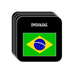  Brazil   INDAIAL Set of 4 Mini Mousepad Coasters 