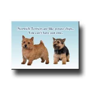  Norwich Terrier Cant Have Just One Fridge Magnet 