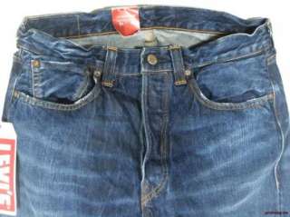 Levis Vintage Clothing LVC Big E 1947 501 Redline Selvedge Jeans 34 x 