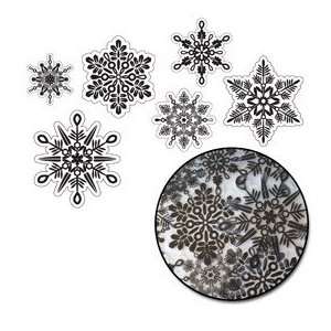  Black Snowflake Transparencies (Maya Road) Arts, Crafts & Sewing