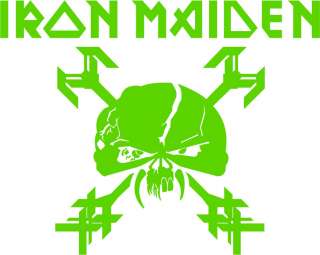 Iron Maiden The Final Frontier Vinyl Decal  