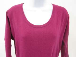 NWT ISADORA STORY Raspberry Wool Sweater Dress P/S $235  