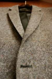 Donegal Tweed Magee Blazer Jacket Handwoven in Ireland 44 L  
