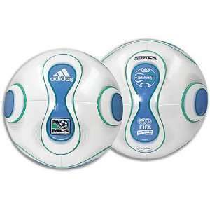  adidas MLS Matchball Soccer Ball ( White/Pool/Fairway 
