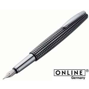  Online Business Line Globe Black with Silver Medium Point 