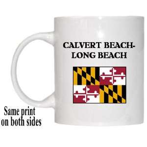   Flag   CALVERT BEACH LONG BEACH, Maryland (MD) Mug 