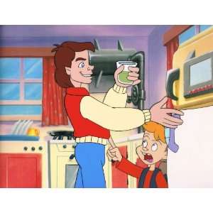   the Future The Series Animation Cel   Marty and Verne 