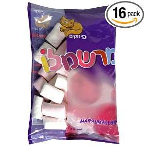 Oxygen Pinukim Marshmallows pink & white, 7.04 Ounce (Pack of 16)