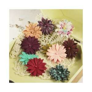  Marri Printed & Solid Mulberry Flowers 12/Pkg Kitchen 