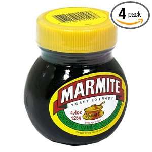 Marmite Yeast Extract, 4.4 Ounce Bottles Grocery & Gourmet Food