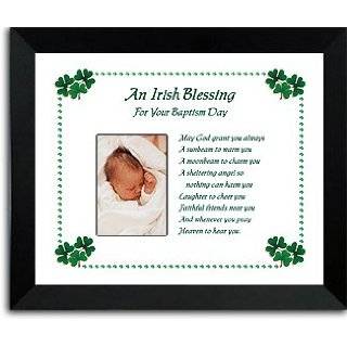   Christening Gifts Irish Baby Blessing Picture Frame