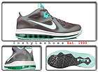 Nike Lebron 9 IX low Easter Cool Grey Mint 510811 001 Hyperfuse