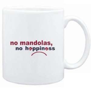  Mug White  NO Mandolas NO HAPPINESS Instruments Sports 