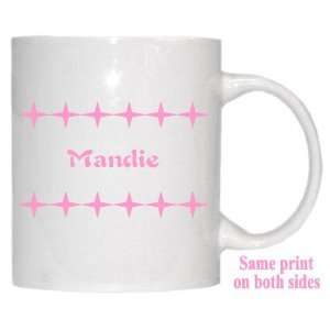  Personalized Name Gift   Mandie Mug 