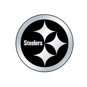  Pittsburgh Steelers Silver Auto Emblem