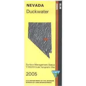  Map Duckwater   Surface Management BLM Books