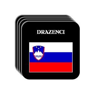  Slovenia   DRAZENCI Set of 4 Mini Mousepad Coasters 
