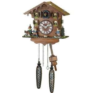  Quartz Cuckoo Clock Swiss house, incl. batteries
