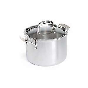 Pampered Chef Stainless 8 Quart Covered Stockpot Kitchen 