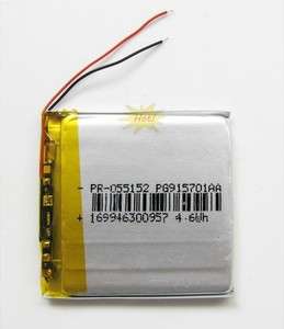 7V 1400mAh Lithium Polymer Battery Li Po For  GPS  