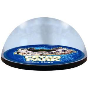   Diego Padres Round Crystal Magnetized Paperweight