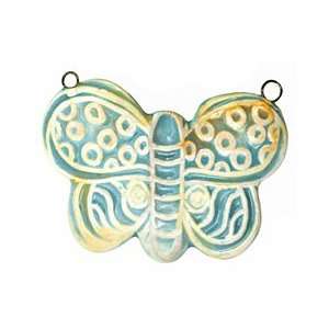  Jangles Ceramic Turquoise Butterfly 56x35mm Charms Arts 