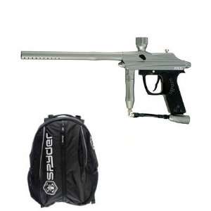   Silver Semi Auto Paintball Marker Backpack Package