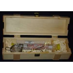Java Wand Brewing Gift Set for Tea and Coffee in Wooden Crate Box