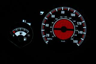   BMW E34 glow gauges dials shift lights reverse face gauge light moman