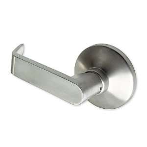 Passage Function Panic Exit Device Lever Trim, Stainless Steel, Satin 