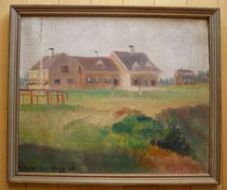 Berger Lheureux, 1939, French Impressionist Oil A+++  