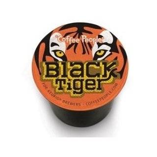  People Black Tiger K Cup Portion Pack for Keurig K Cup Brewers (Pack 
