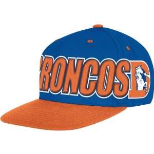   Broncos Large Wordmark Snapback Adjustable Hat