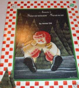 Annies Snowman Season by Annie Dill Tole Painting Book  