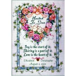  United in Love, Cross Stitch from Dimensions Arts, Crafts 