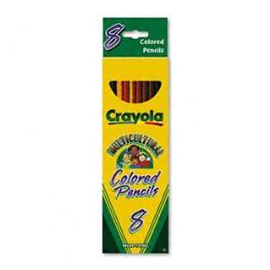  Crayola® Multicultural Eight Color Pencil Pack PENCIL 