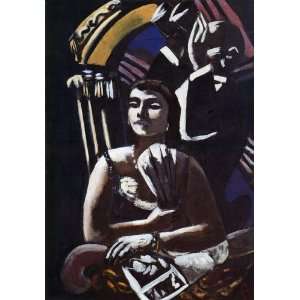 Hand Made Oil Reproduction   Max Beckmann   32 x 46 inches   The Loge