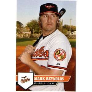 2011 Topps Major League Baseball Sticker #4 Mark Reynolds Baltimore 